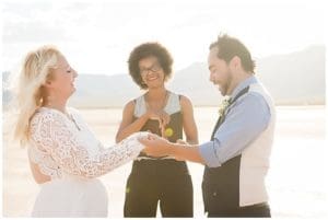 April + Edwardo | Dry Lake Bed Wedding