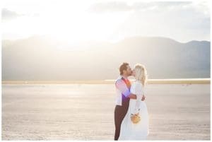 April + Edwardo | Dry Lake Bed Wedding