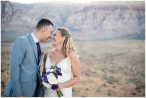 Lisa + Fabio Red Rock Canyon Wedding