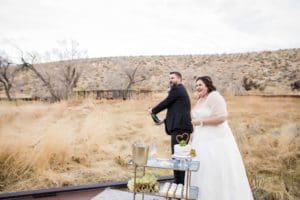 Laura + Geoffrey Real Wedding